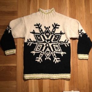 Vintage Express Tricot 100% Pure Wool Sweater